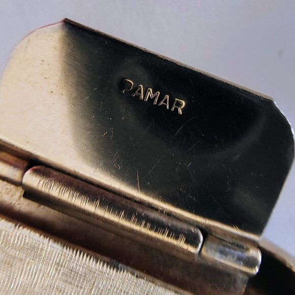 Vintage Rare MCM PAMAR Gold Tone 14 Segments Cuff Bracelet Chunky - Picture 4 of 6